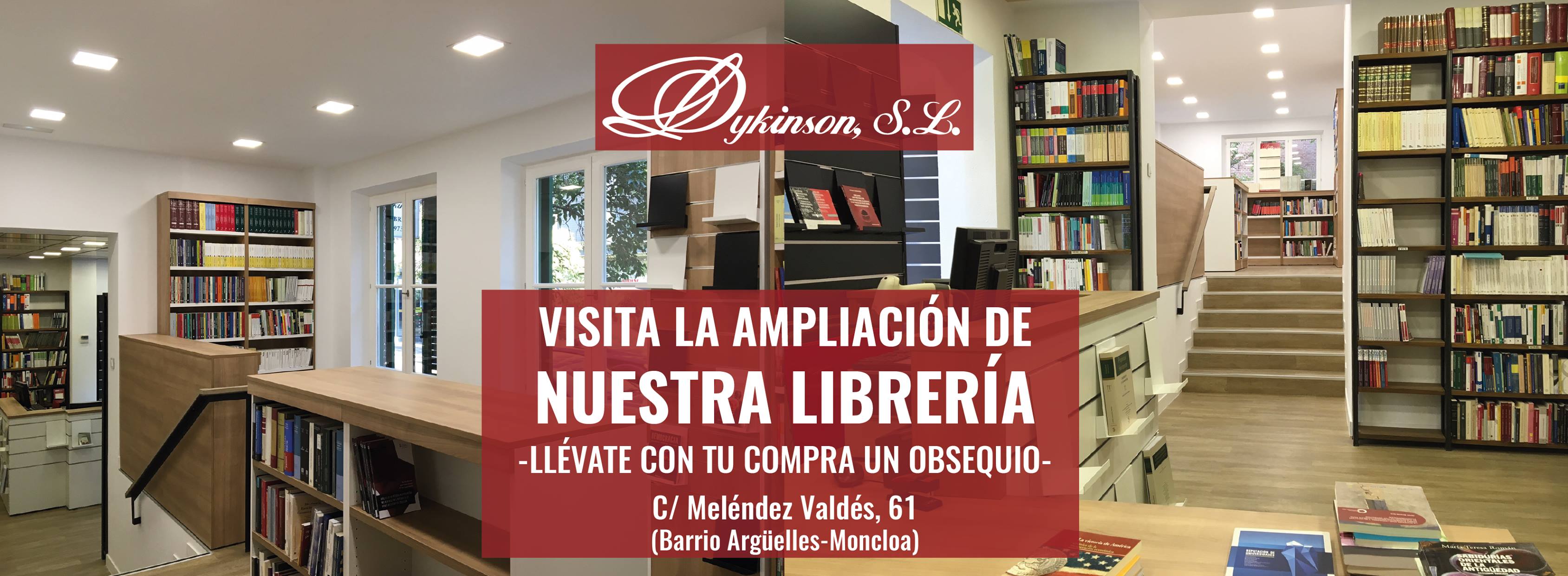 AMPLIAMOS LA LIBRERÍA 