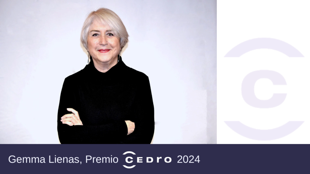 La escritora Gemma Lienas Premio CEDRO 2024