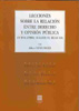 Lecciones sobre la relación entre derecho y opinión pública