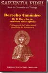 Derecho canónico II