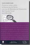 Primeras notas sobre la Nueva Ley de Renta (Ley 35/2006) y la Ley de Medidas para la Prevención del Fraude Fiscal (Ley 36/2006)