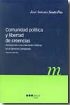 Comunidad política y libertad de creencias