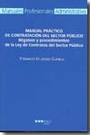 Manual pràctico de contratación del sector público