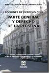 Lecciones de derecho civil. Parte general y derecho de la persona