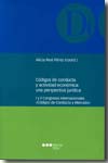 Códigos de conducta y actividad económica, una perspectiva jurídica