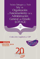 Texto íntegro y test Ley de Organización y Funcionamiento de la Administración General del Estado (LOFAGE)