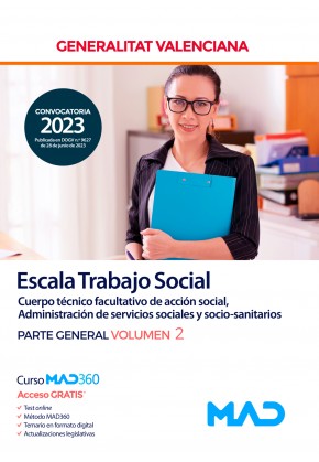 Escala Trabajo Social. Generalitat Valenciana. Parte general. Volumen 2