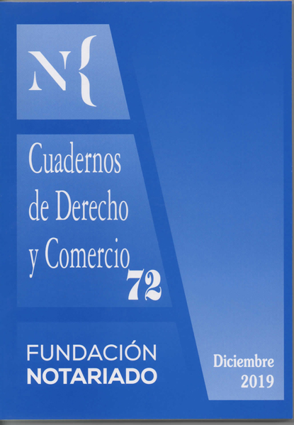 Cuadernos de Derecho y Comercio. Número 72