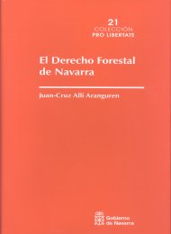 El Derecho Forestal de Navarra