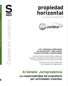 La responsabilidad del propietario por actividades molestas