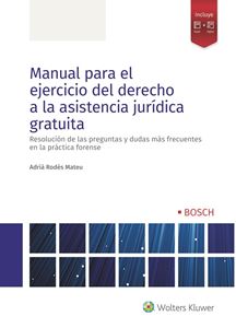 Manual para el ejercicio del derecho a la asistencia jurídica gratuita