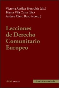Lecciones de Derecho Comunitario Europeo