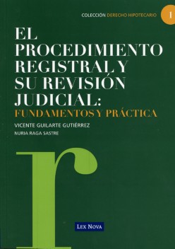 Procedimiento registral y su revisión judicial: fundamentos y práctica