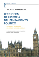 Lecciones de Historia del Pensamiento Político. Vol. II. El carácter del estado europeo moderno