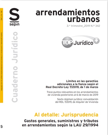 Gastos generales, suministros y tributos en arrendamientos según la LAU 29/1994