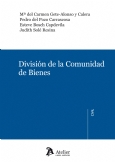 División de la comunidad de bienes