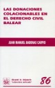 Las Donaciones Colacionales en el Derecho Civil Balear