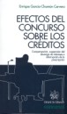 Efectos del concurso sobre los créditos