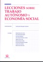 Lecciones sobre trabajo autónomo y economía social. 9788498766455