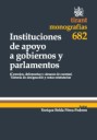 Instituciones de apoyo a gobierno y parlamentos.