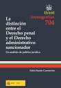 La distinción entre el derecho penal y el derecho administrativo sancionador