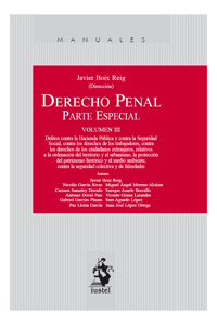 Derecho Penal. Parte especial. Volumen III
