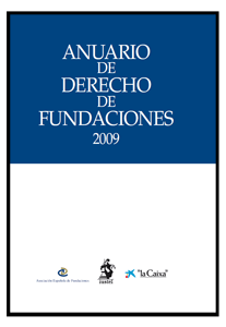 Anuario de Derecho de Fundaciones 2009