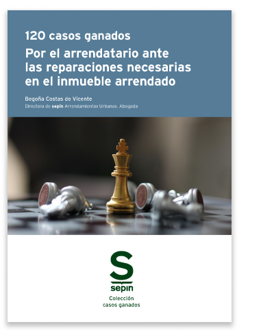120 casos ganados por el arrendatario ante las reparaciones necesarias en el inmueble arrendado