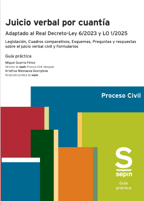 Juicio verbal por cuantía. Adaptado al Real Decreto-Ley 6/2023 y LO 1/2025
