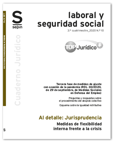 Medidas de flexibilidad interna frente a la crisis