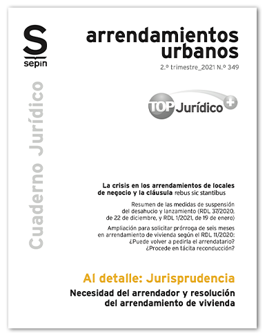 Necesidad del arrendador y resolución del arrendamiento de vivienda