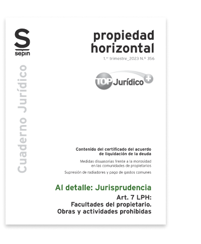  Art. 7 LPH: Facultades del propietario. Obras y actividades prohibidas. 9788413882444