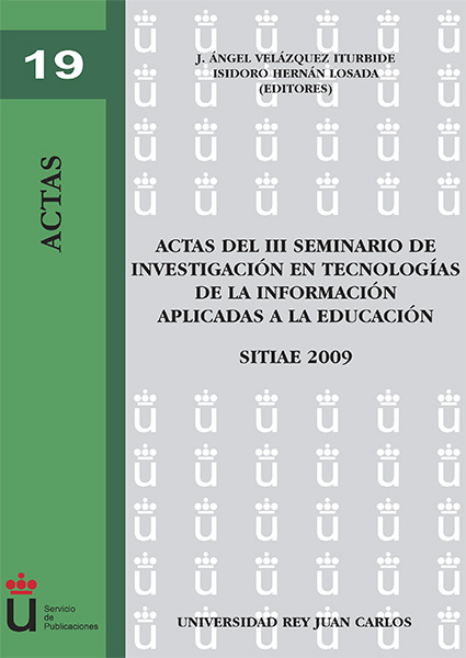 Actas del III Seminario de Investigación en Tecnologías de la Información aplicadas a la Educación