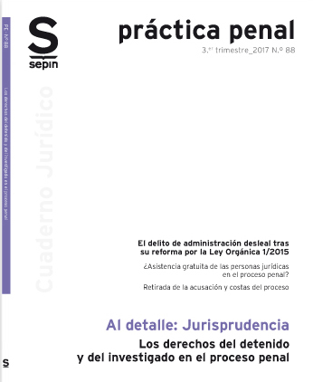 Los derechos del detenido y del investigado en el proceso penal