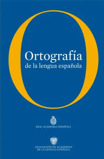 Ortografía de la lengua española