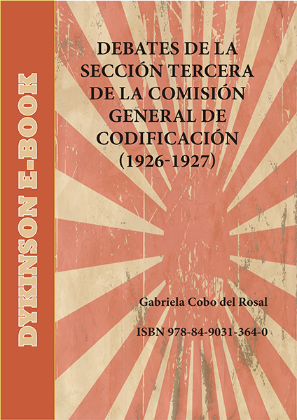 Debates de la Sección tercera de la Comisión general de Codificación (1926-1927)