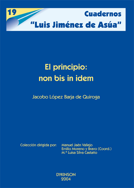 El principio non bis in idem