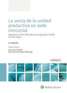La venta de la unidad productiva en sede concursal