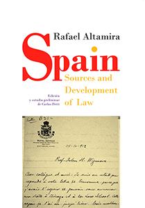 Spain. Sources and Development of Law. 9788491485810