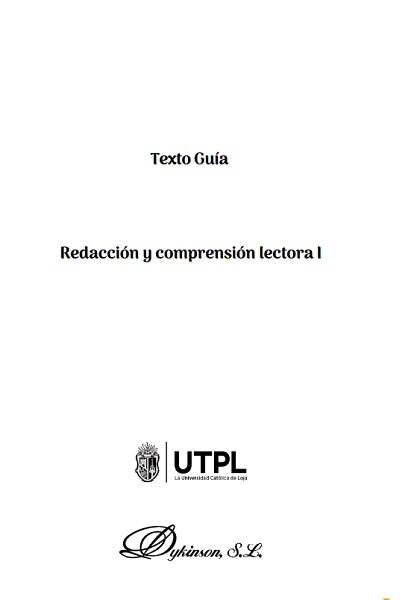 Redacción y comprensión lectora I