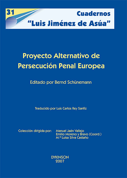 Proyecto alternativo de persecución penal europea