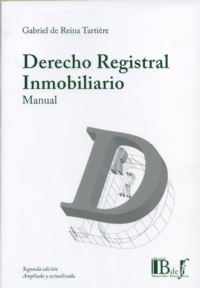 Manual de Derecho registral inmobiliario