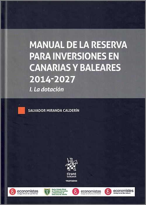 Manual de la reserva para inversiones en Canarias y Baleares 2014-2027