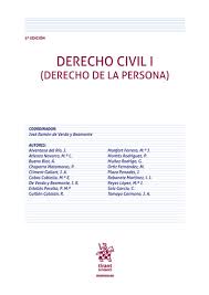 Derecho Civil I. Derecho de la Persona