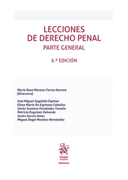 Lecciones de Derecho Penal. Parte General