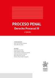 Proceso Penal. Derecho Procesal III