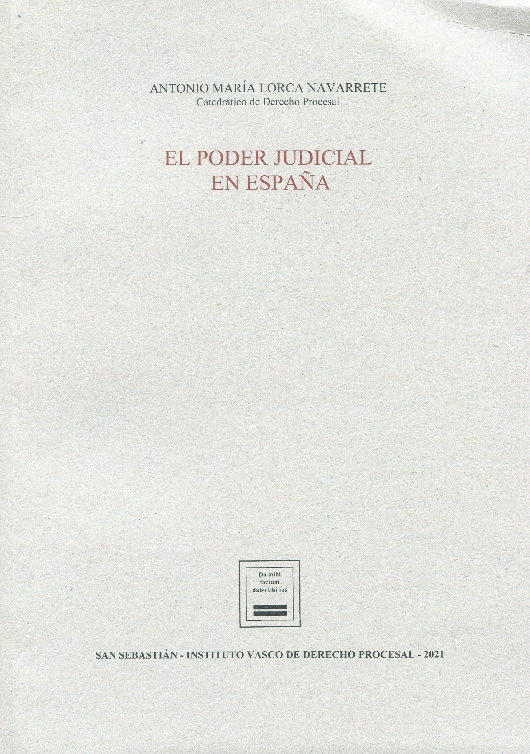 El Poder judicial en España