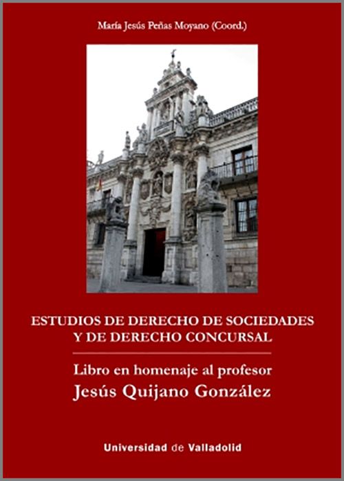 Estudios de derecho de sociedades y de derecho concursal : 