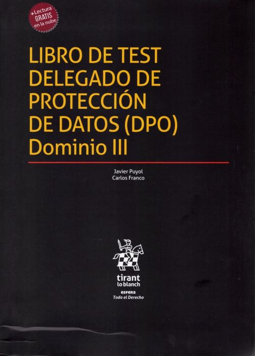 Libro de test delegado de protección de datos (DPO) Dominio III