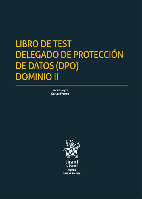 Libro de Test Delegado de Protección de Datos (DPO) Dominio II